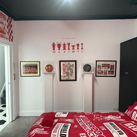 Anfield Abode - Entire Lfc Themed House Villa Liverpool Bagian luar foto