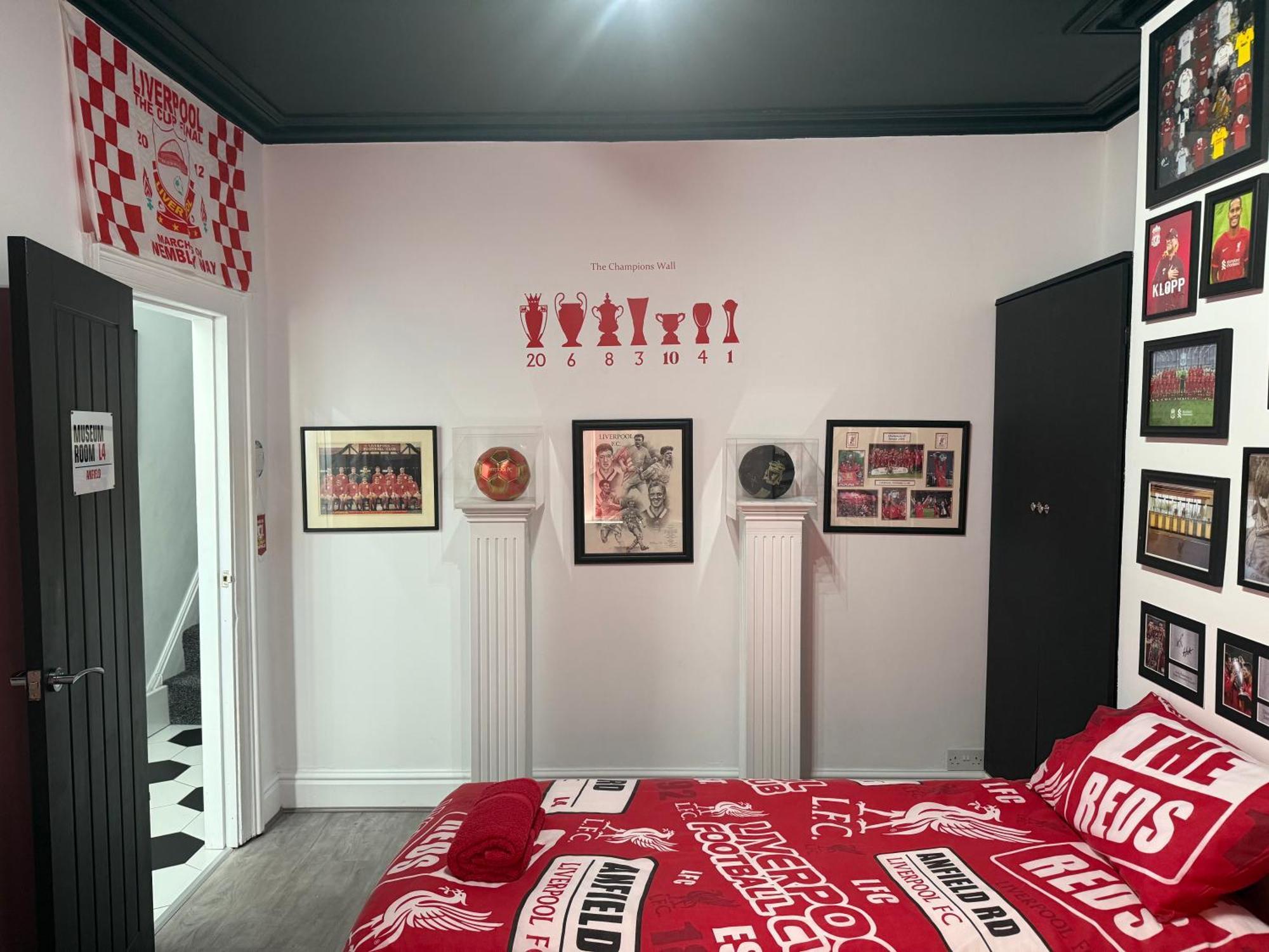 Anfield Abode - Entire Lfc Themed House Villa Liverpool Bagian luar foto